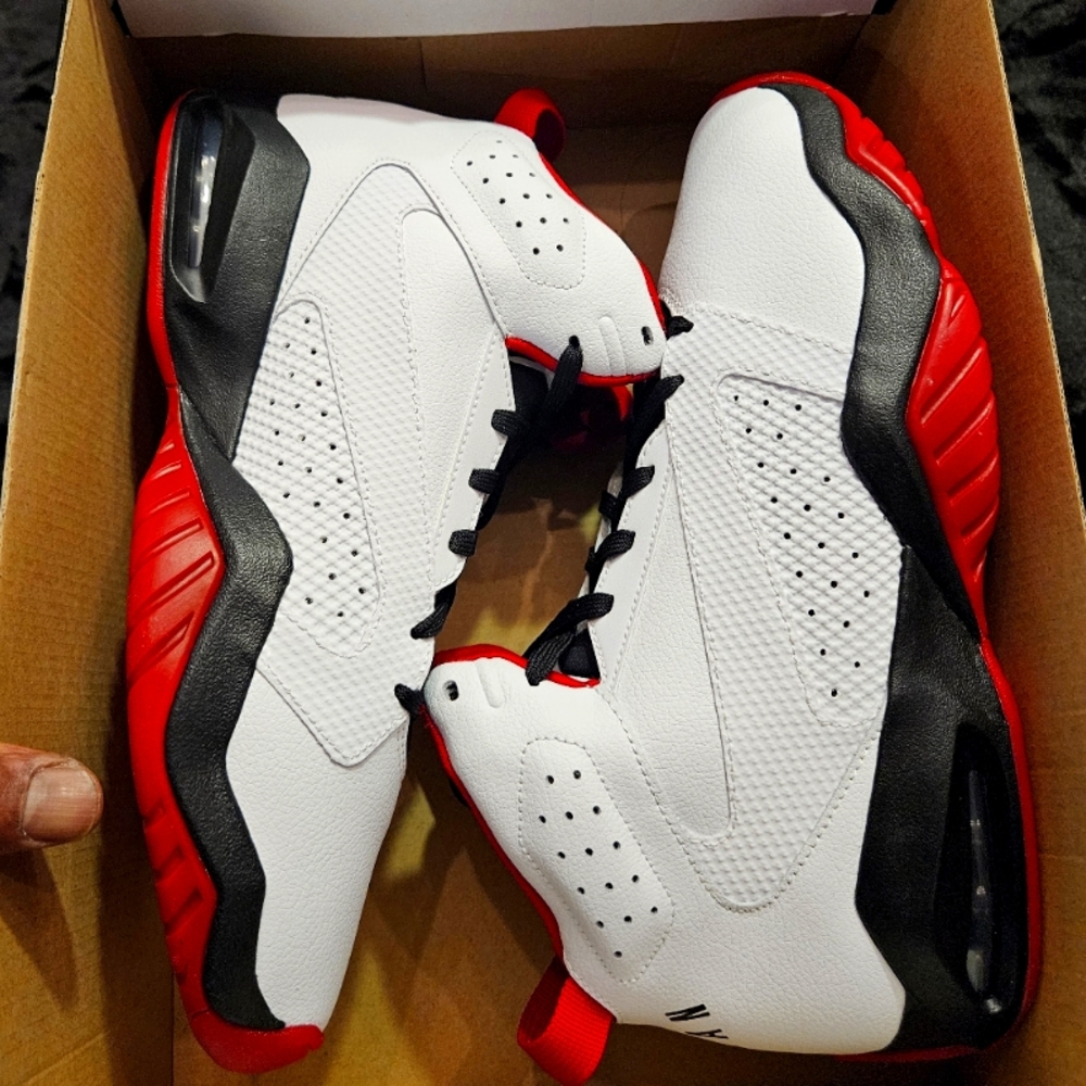 Jordan Lift Off White, Black and Red..Mens Size 10.5 Brand New ..!